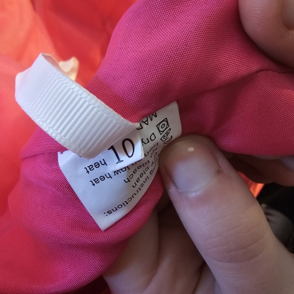 Pink Ruffled Tiered Prom Gown - Picture 5 of 5